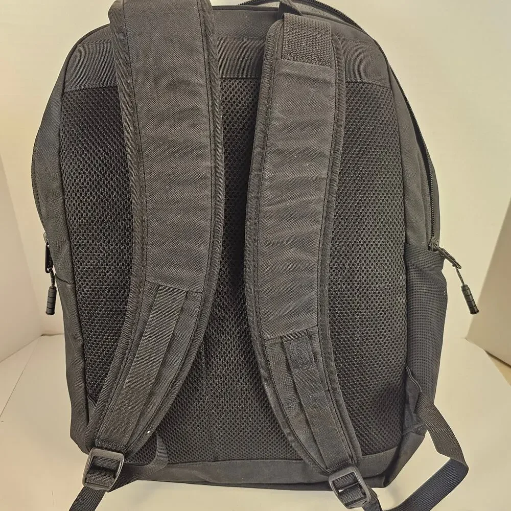 Timbuk2 McDonald’s Black Backpack Laptop School Travel Bag Yellow Logo 17x12x5
